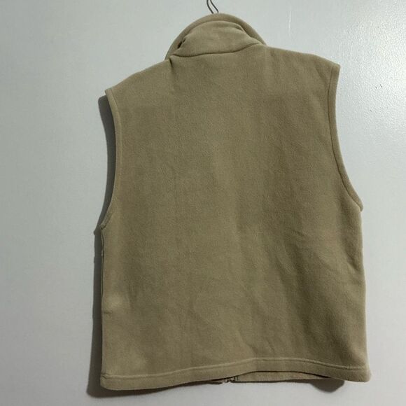 Columbia Men's Beige Fleece Jacket size M - Picture 3 of 7